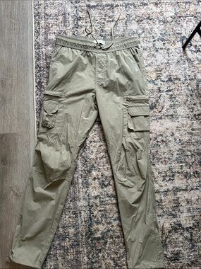 PacSun Olive Cargo Utility Joggers